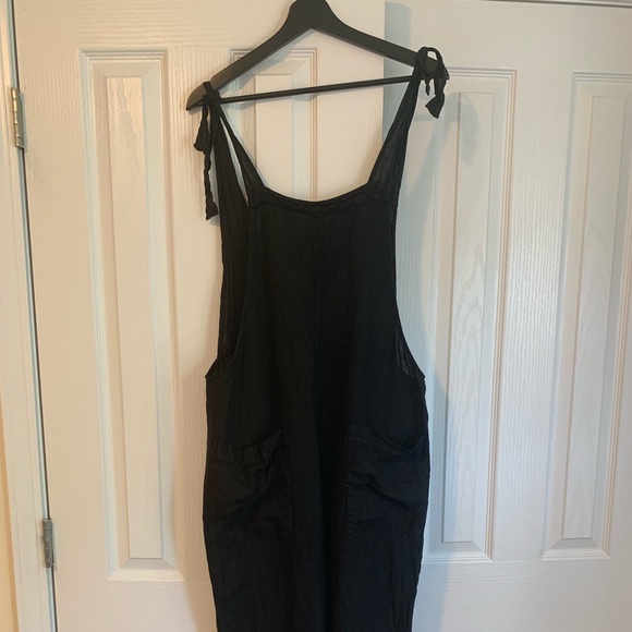 9seed Pants - 9Seed black overalls from Shop bop